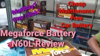 Megaforce battery ns60 review - replaces my motolite champion battery
