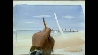 Frank Clarke Simply Painting A Florida Beach Scene