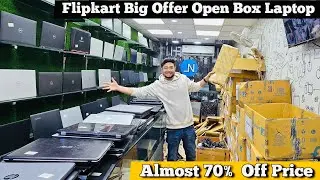 Flipkart Big Offer Open Box laptop  | Almost 70% Off Price With Company Warranty