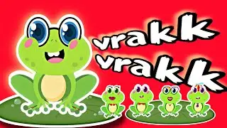 5 Küçük Kurbağacık | Sayı Saymayı Öğreten Çocuk Şarkısı