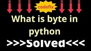 What is byte in python