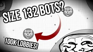 Agar.io HACKED: 999,999 MASS MEGABOTS??