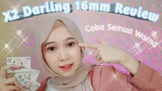 REVIEW DARLING 16 MM BY EXOTICON SOFTLENS HARGA 26 RIBU CHECKKK !!!