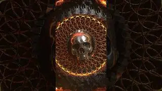 I made a Hybrid Trap visualizer in Blender 3D using GEOMETRY NODE