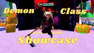Demon class showcase - World zero roblox
