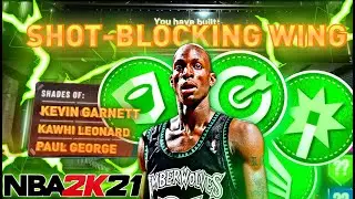 THE BEST SHOT BLOCKING WING BUILD IN NBA 2K21!!! (BEST RARE LOCKDOWN!) RARE BUILD SERIES VOL. 8