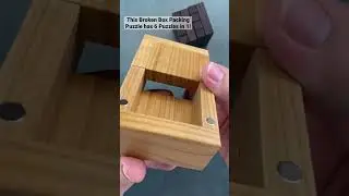 This Rare Packing Puzzle Has 6 Difficult Puzzles in 1 