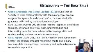 Careers from Geography - Dr Paul McKenzie