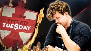 May Bagyo man, MAINIT Naman Ang Hatid Na Bakbakan NIla GM Carlsen vs GM Martinez Sa Titled Tuesday!