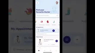 Medical App UI design in Adobe XD - Healthcare Doctor App UI 