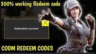 *June 2021* Call Of Duty Mobile 2021 New Redeem Code | Cod Mobile Redeem Code Garena
