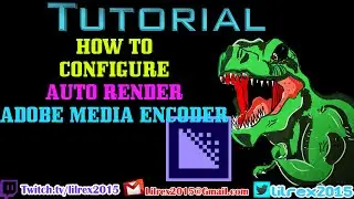 How to setup Adobe Media Encoder Auto Render Folder 