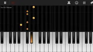 Shape Of You piano cover non copyright