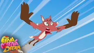 Chicken Escape: Fox's Hot-Headed Launch Adventure! | Eena Meena Deeka | Videos for kids