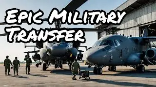 Transfer Operations: Loading an AH-64 Apache from a C-17 Globemaster III