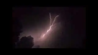 AMAZING & RARE CLOUD LIGHTNING - August 2014