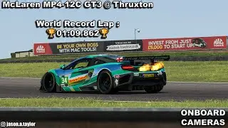 01:09.862 - McLaren MP4-12C GT3 @ Thruxton - Onboard
