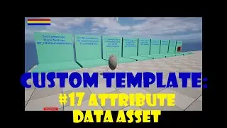 Custom Template 17 Attribute Data Asset