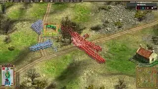 Казаки 2 Битва за Европу. Первые игры Бустарда. Bustard vs Zzzlo