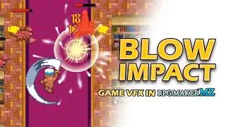 Blow Impact Effect - RPG Maker MZ Tutorial
