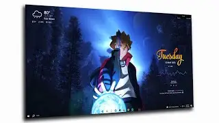 Give Your Desktop A New Look With Naruto Theme || Easily Customize Best Windows Theme