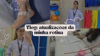 VLOG: MINHA NOVA ROTINA | estágio na faculdade e atualizações da minha vida