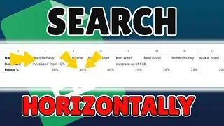 Watch This Before Using HLOOKUP in Google Sheets (Horizontal Lookup Tutorial)