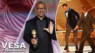 Eddie Murphy Jokes About Infamous Will Smith Oscars Slap At Golden Globes