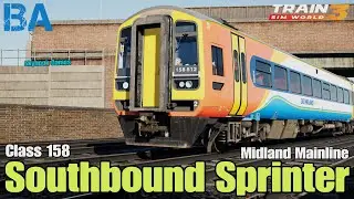 Southbound Sprinter - Midland Mainline - Class 158 - Train Sim World 3