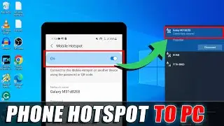 How to Connect Phone Hotspot to PC/Computer?