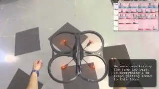 Flying Drum Machine