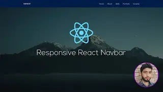 React navbar Tutorial Responsive Animated