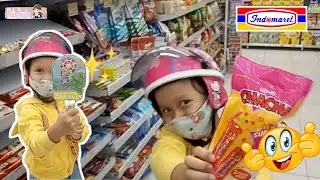 berburu jajanan berhadiah di indomaret, ternyata malah nemuin mainan lucu 💕