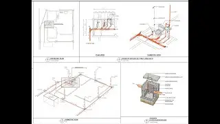 Plumbing Layout in SketchUp – Learn 2D & 3D Drafting! (Beginner’s Guide) Part-2