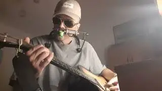 plasztikai kazoo and Eb harmonic minor harmonica,  blues song idea practice
