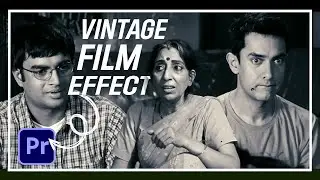 Apply Vintage Film Effects to Your Video in Adobe Premiere Pro!