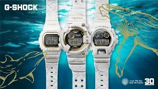 【30頭のイルカ・クジラをデザイン】「ICERC Japan」コラボレーション30周年モデル | CASIO  G-SHOCK