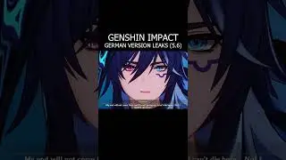 GENSHIN IMPACT GERMAN VERSION LEAKS!? 