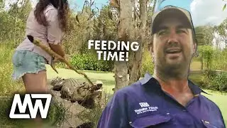 Matt Lets An Enthusiastic Guest Feed A GIANT CROC | Full Episode | Matt Wright (Ep9)