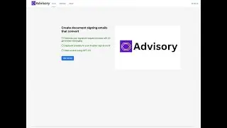 Advisory | a locally hosted email drafting platform for optimizing signature request conversion.