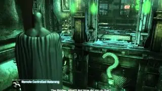 Batman Arkham City - Riddler Hostage #2 & Scarecrow Fear Gas Easter Egg