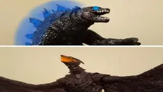 | Godzilla vs Rodan | Stop Motion Animation BATTLE