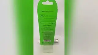 Кабель USB-Lightning hoco 2.4A 1m (Экстра прочность 4.5мм) Арт.100142 EVM Green House