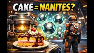 no mans sky questionably sweet cake and its effects on nanite farming