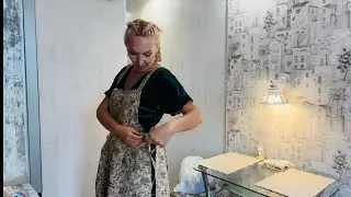 Простой ужин из картошки//Готовлю в новом фартуке