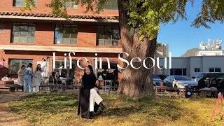 LIFE IN SEOUL | Pretty cafes dan giant croissant in Seoul