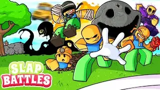 A Real Exploiter in Roblox Slap Battles?