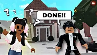 I Asked A Stranger To Build Me A House In Bloxburg! it was really uhh....