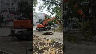 Работа красивых машин.
