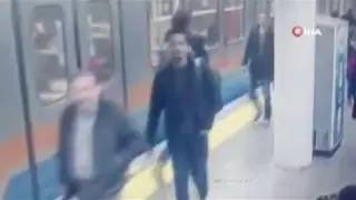OTOGAR METROSUNDA POLİSİN SİLAHINA ALIN KİSİ